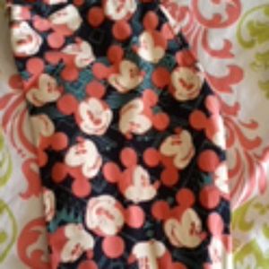 Lularoe OS Mickey leggings